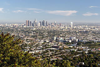 Blick ber Los Angeles