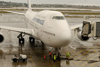747-400 von Air France