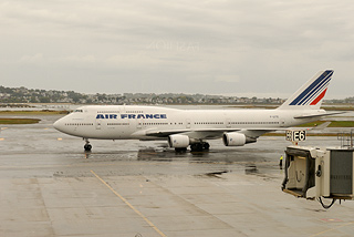 747-400 von Air France