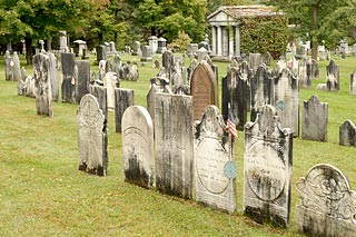 Alter Friedhof in Bennington